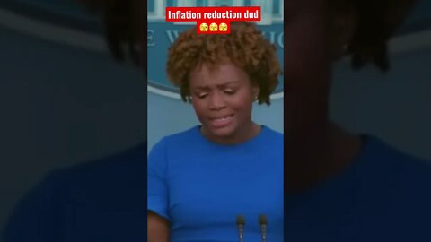 WTF are you kidding Karine Jean Pierre?? 🤯 #inflation reduction my a$$