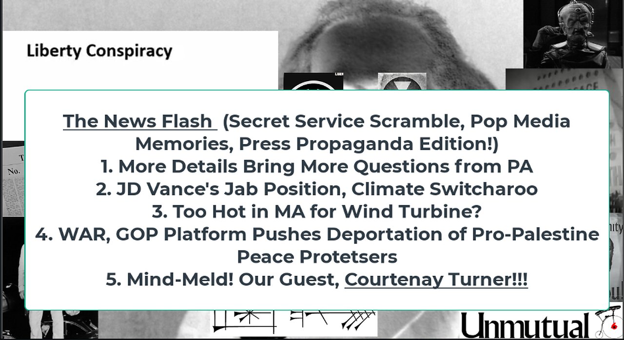 Liberty Conspiracy LIVE 7-16-24! S. Service Funk, Vance Shifts, Bad GOP Platform, Courtenay Turner!