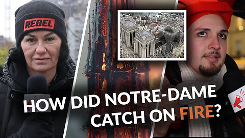 Do French people believe the official narrative of the Notre-Dame Cathedral fire?