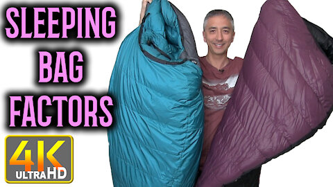 How to choose the right sleeping bag: 15 factors to consider (4k UHD)