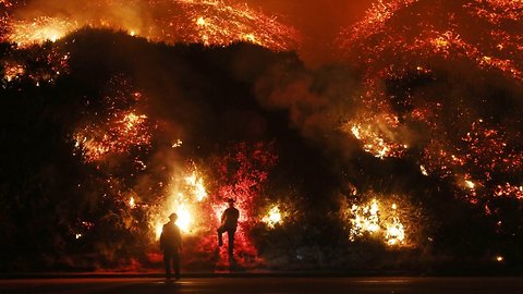 California Utility Company Says It Helped Start Massive Thomas Fire