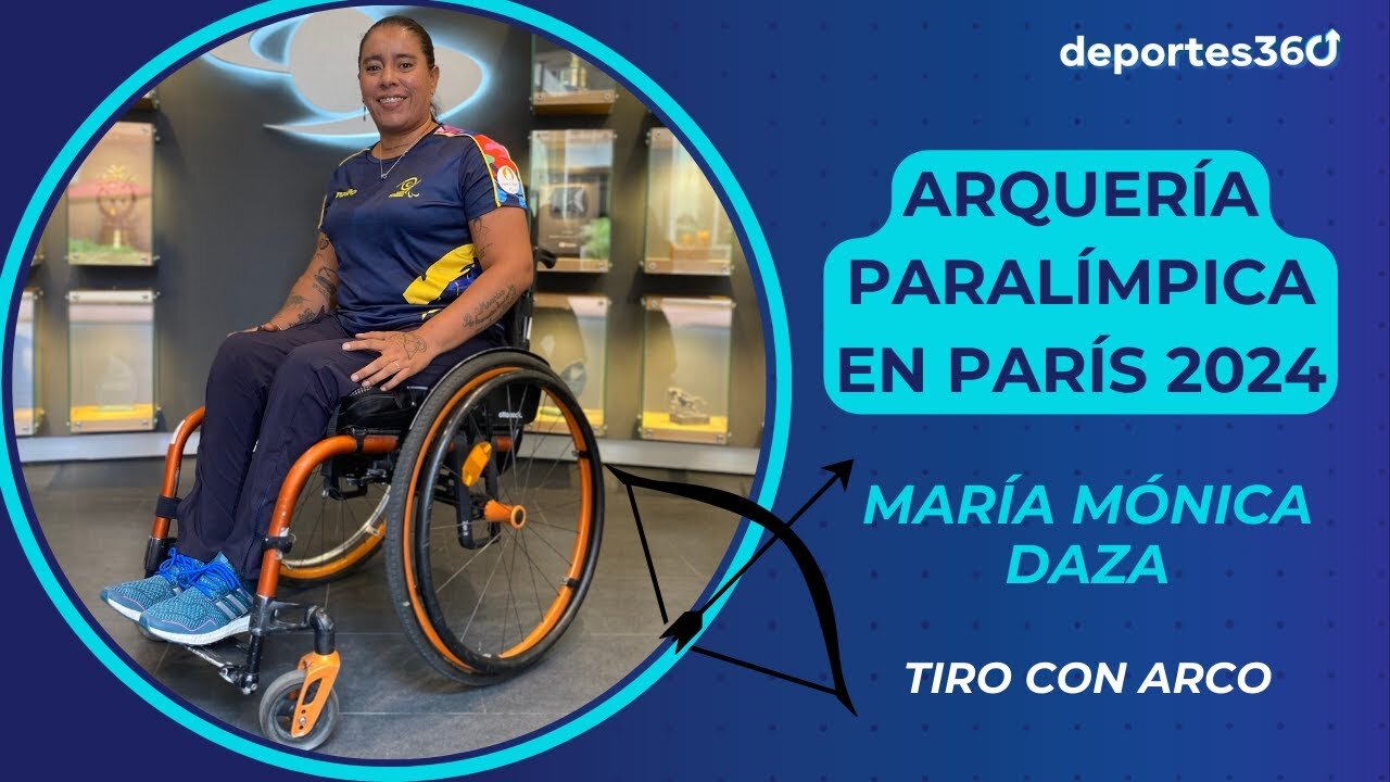 Primera colombiana paralímpica de tiro con arco rumbo a París