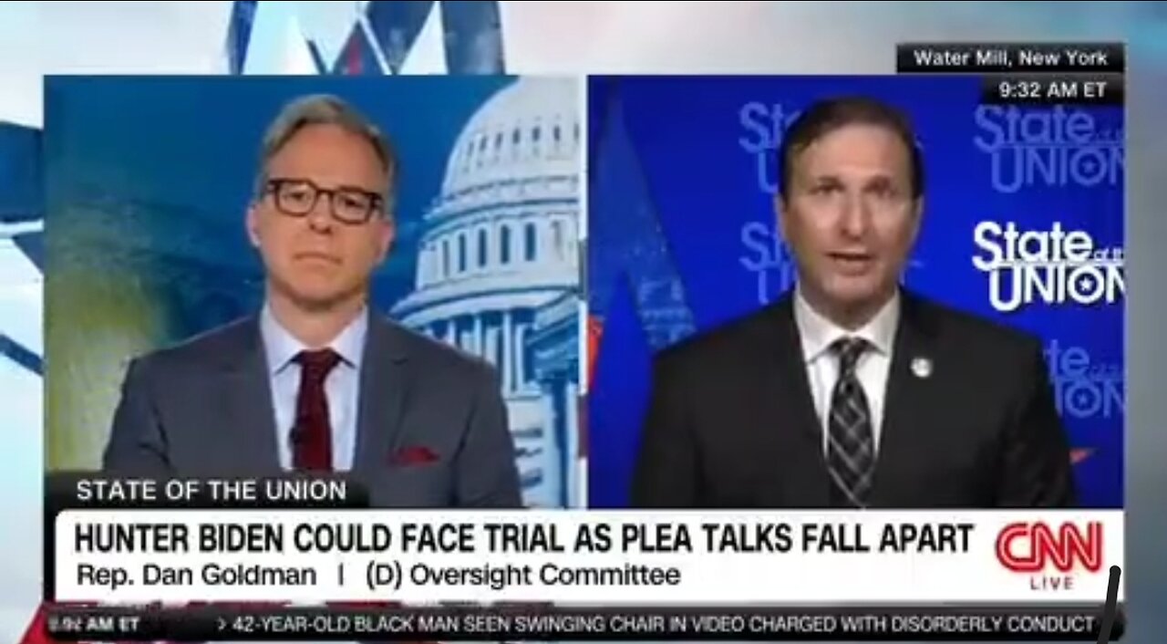 Rep Goldman Blames Trump For Hunter's Sweetheart Plea Deal Breaking Down