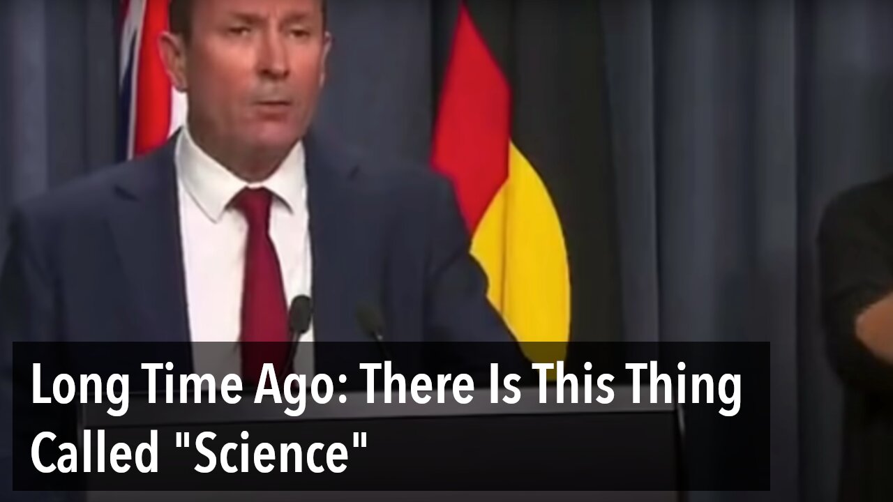When Government Say Follow The Science But Actually Not