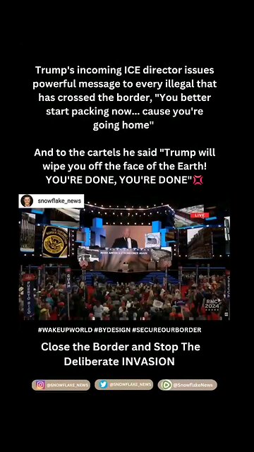 Powerful Message to the illegals and Mexican cartel