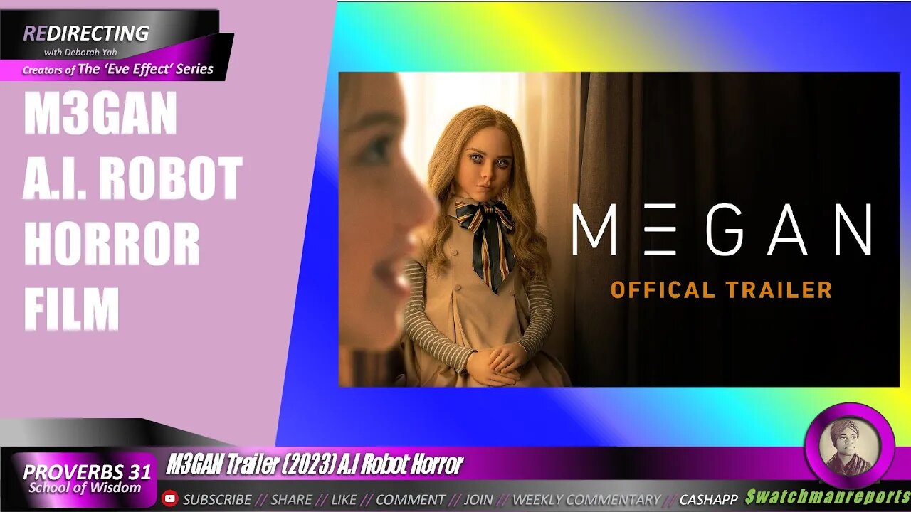 M3GAN Trailer (2023) A.I Robot Horror - Response