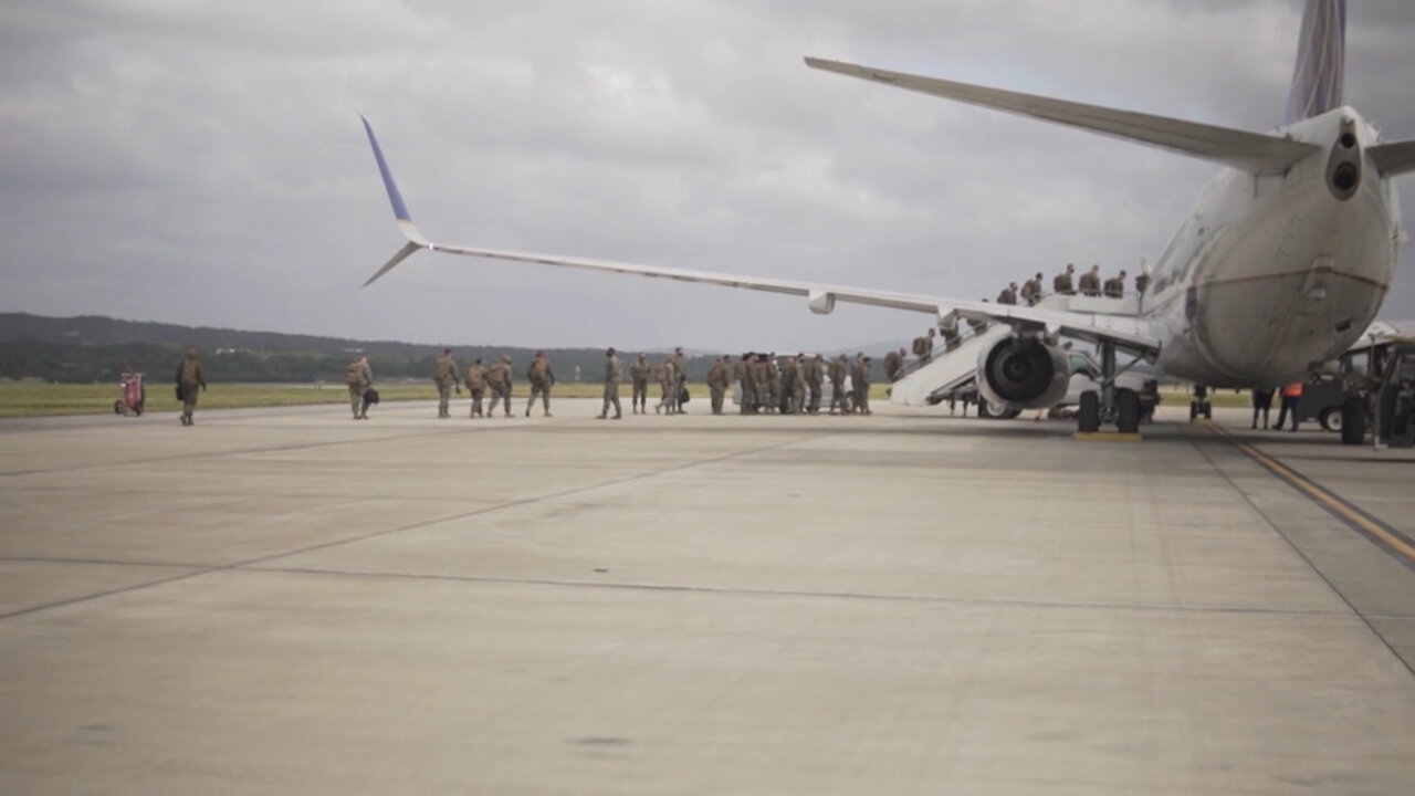 3rd Landing Support Battalion provides air transportation support at K5R Airfield