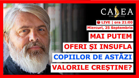 🔴 LIVE #884 - MAI PUTEM INSUFLA COPIILOR DE ASTĂZI VALORILE CREȘTINE? || Pr. MARCEL SUCIU