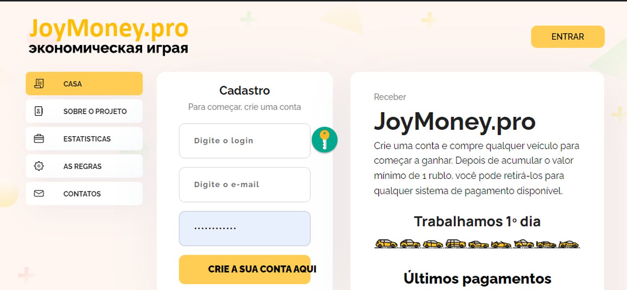 JoyMoney Mineradora de Rublos + Revisão Completa + Investimento ao Vivo - 25/04/2022