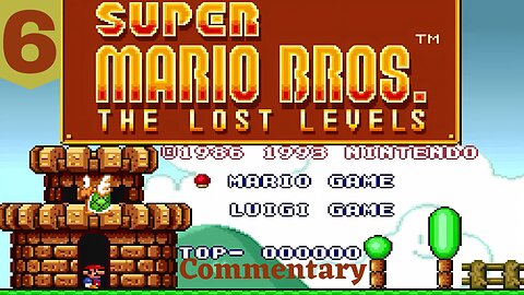 Many Attempts at Castle 6 - Super Mario Bros. The Lost Levels Part 6