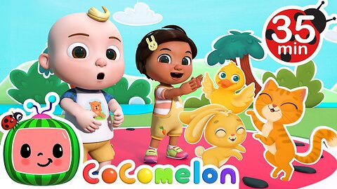 Silly Animal Dance + MORE CoComelon Nursery Rhymes &amp; Kids Songs
