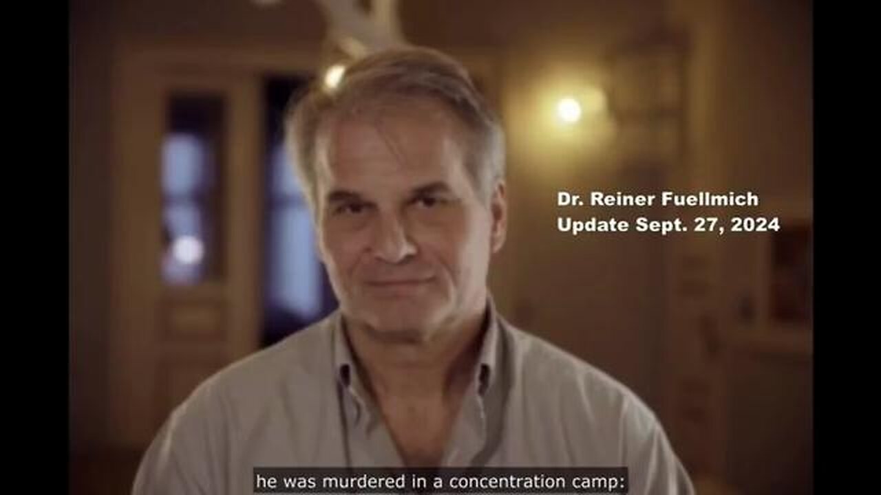 Statement from Dr Reiner Fuellmich 27 September 2024