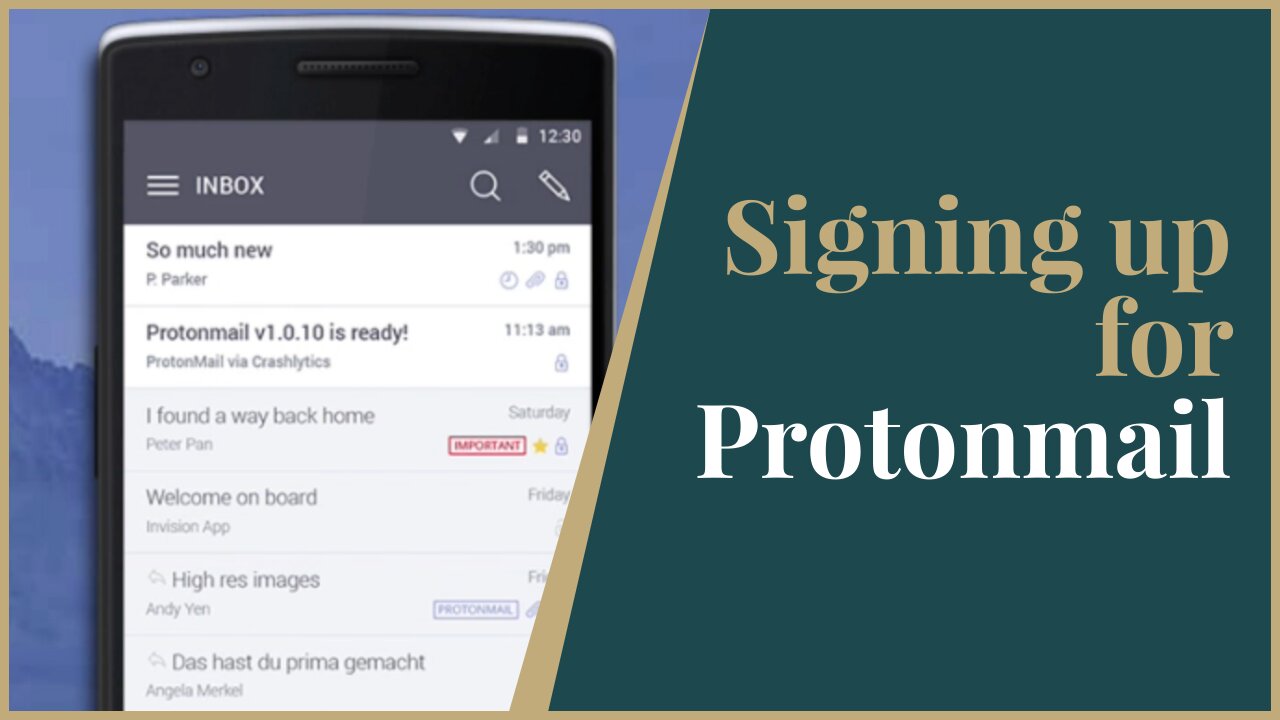 How to sign up for Proton Mail