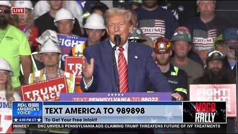 Trump: We Need To End The Drug Epidemic