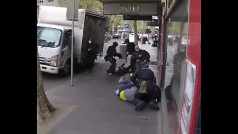 WARNING GRAPHICALLY VIOLENT - ARREST