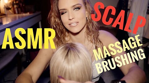 ASMR Gina Carla 😴 Scalp Brushing and Massage!