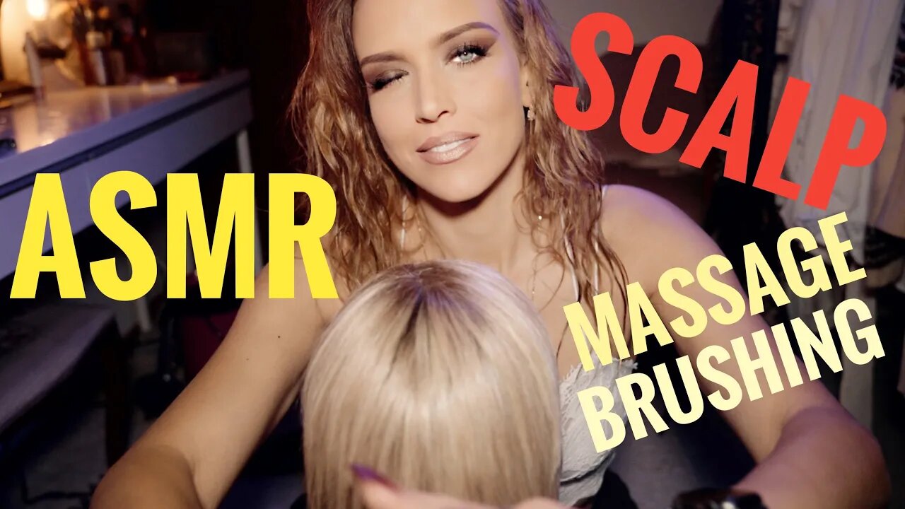 ASMR Gina Carla 😴 Scalp Brushing and Massage!