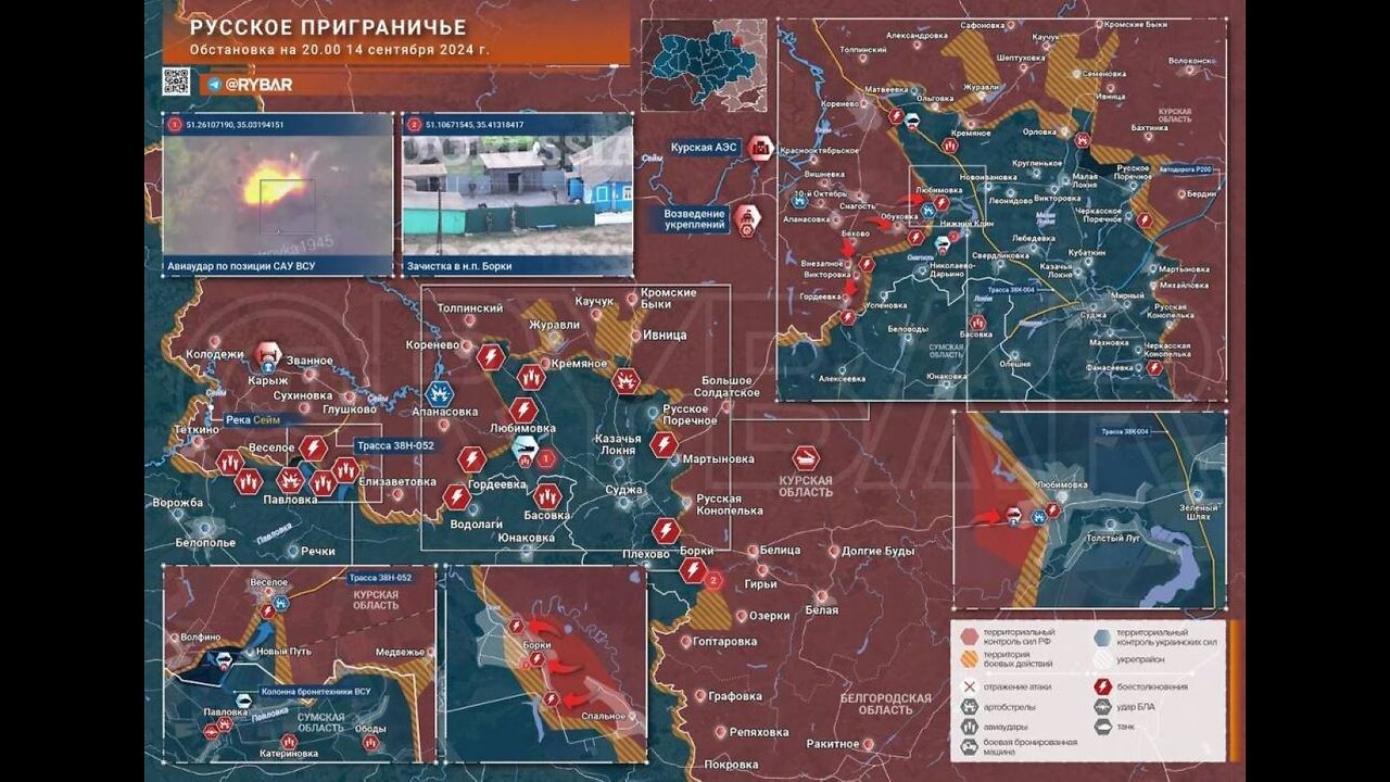 Battlefield Ukraine - Update. BRICS Summit. Middle East Escalation. Russian Economy. Space Debris..