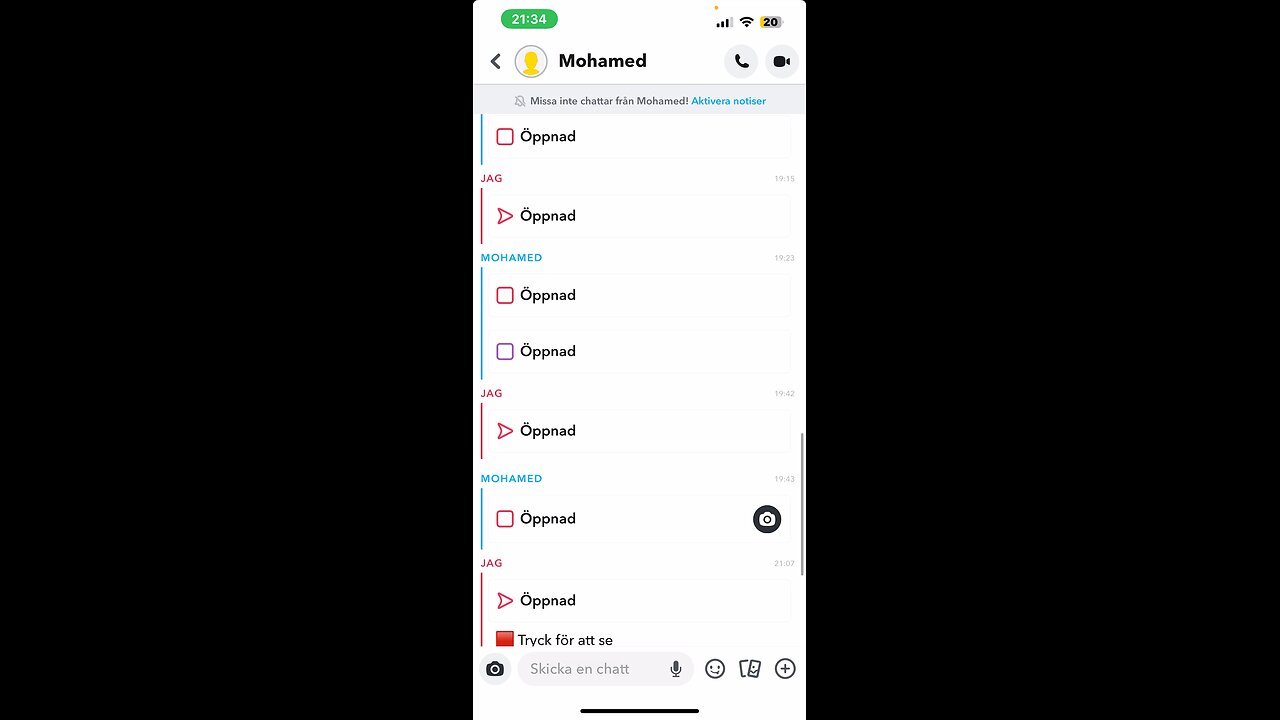 Just som snapchat