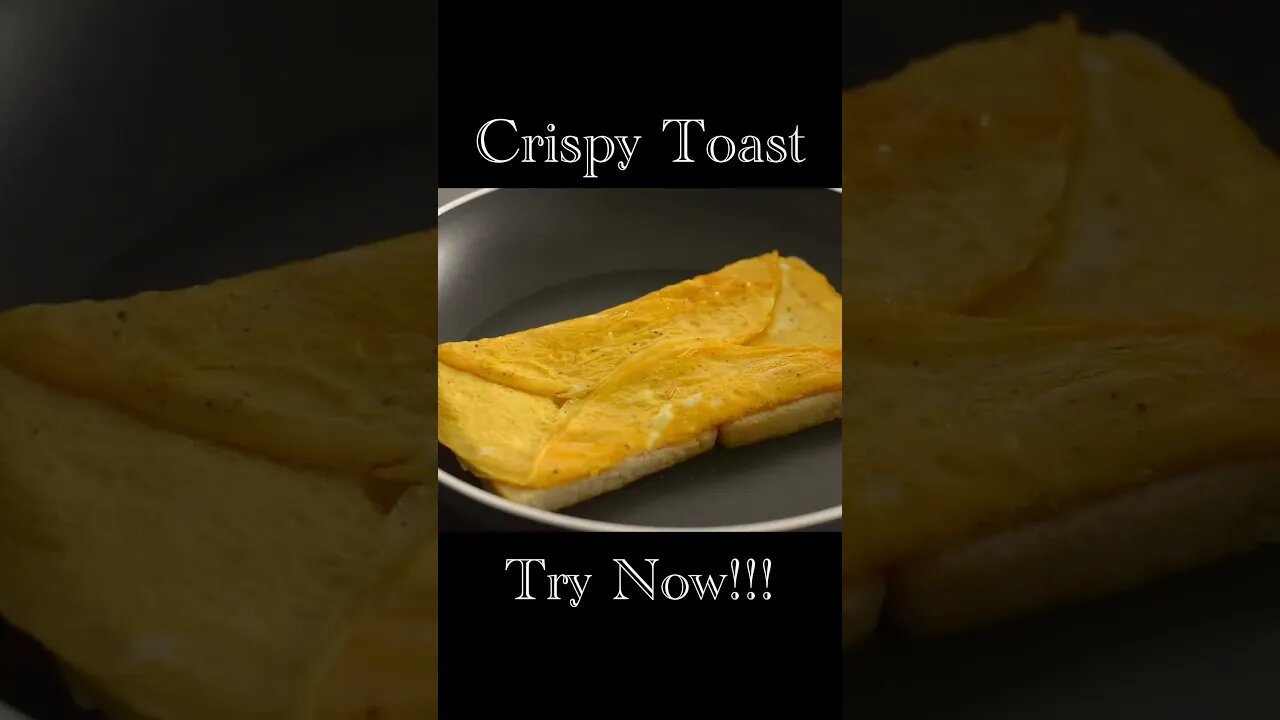 Crispy Toast #cooking #toast #recipe #asmr