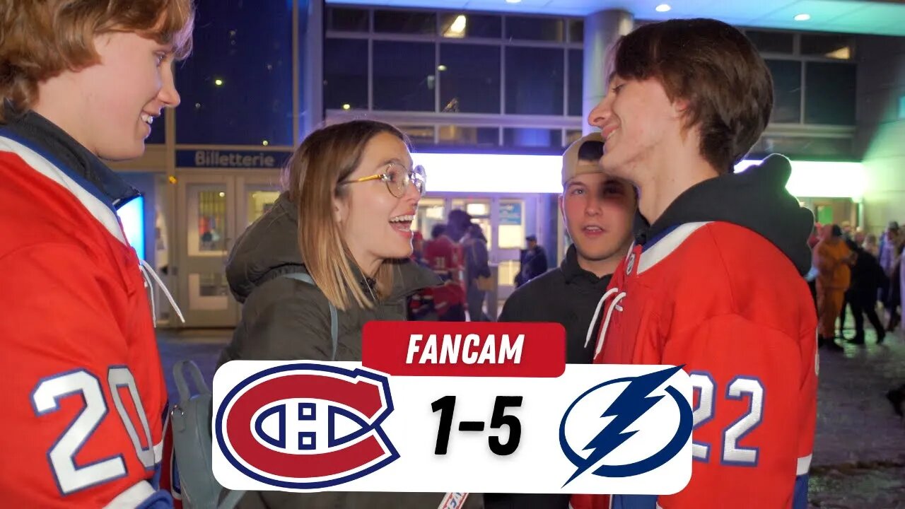250 $ POUR UN JERSEY DE CAUFIELD ? | MTL 1-5 TBL