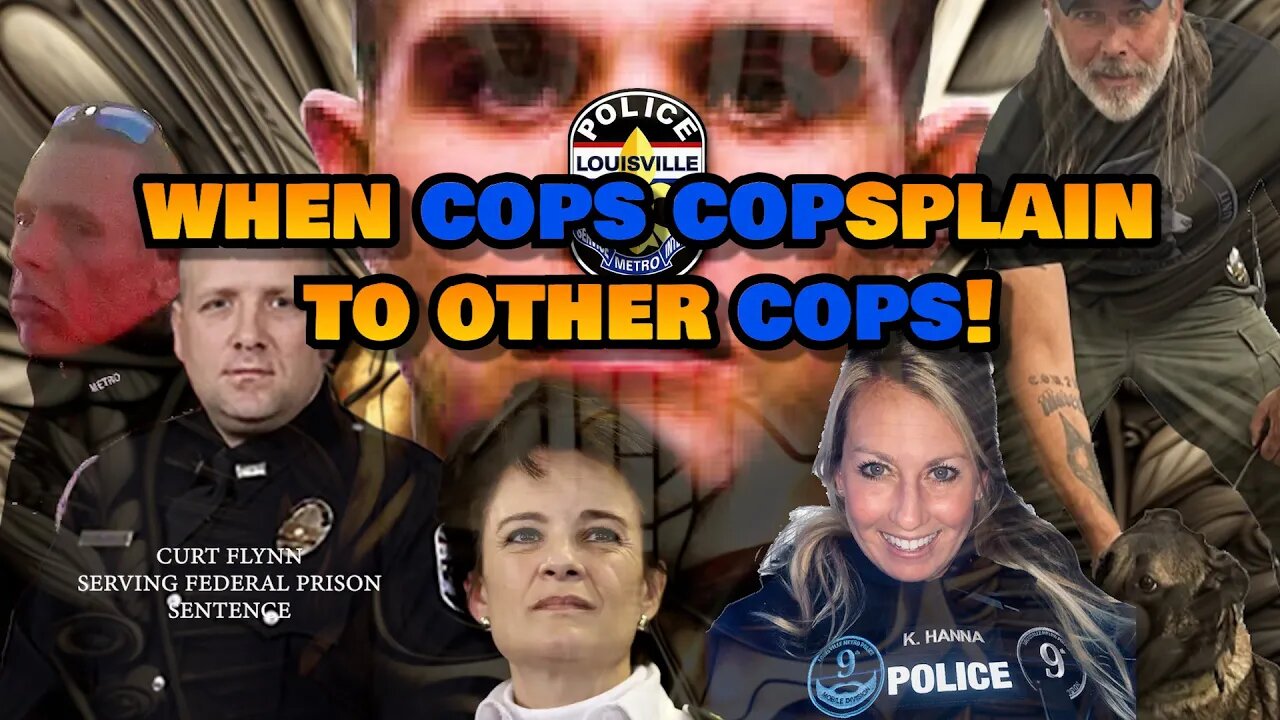 Cop on cop copsplaining after botched raid LMPD 9th Mobile Division