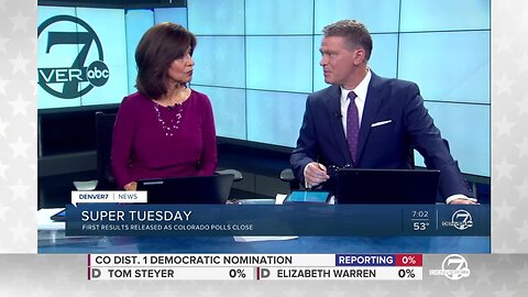 Watch on the Denver7 streaming app: Complete coverage of the 2020 Super Tuesday primaries across the country