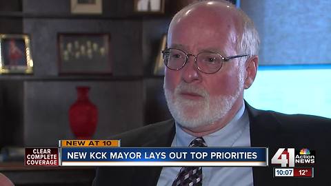 New KCK Mayor Alvey outlines goals for city