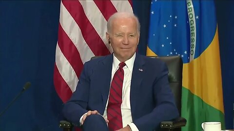 Biden Stares Into Abyss As Reporters Attempt To Ask Him Questions Following Meeting With Pres. Lula
