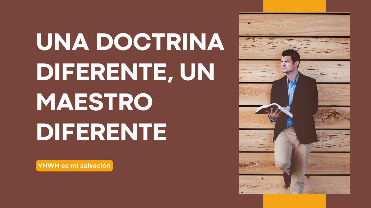 📖 Una doctrina diferente, un maestro diferente | 1 Timoteo 1:3