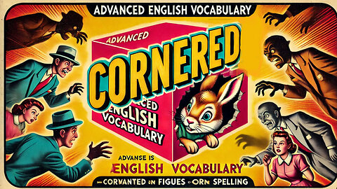 Vocabulary and Pronunciation "CORNERED" Advanced English
