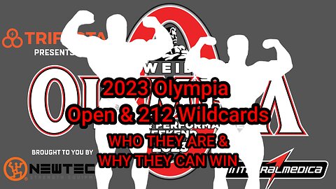 MR OLYMPIA 212 AND OPEN WILDCARDS