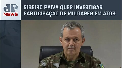 Novo comandante do Exército convoca reunião de cúpula para a próxima terça-feira (24)