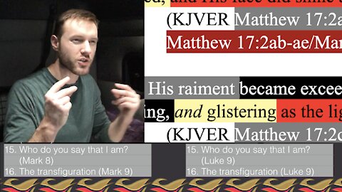 338. The Transfiguration. Jesus' Face Shining Like the Sun. Matthew 17:2, Mark 9:2 3, Luke 9:29