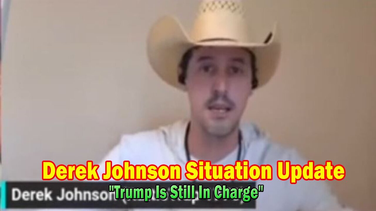 Derek Johnson Update: Derek Johnson w/ Riccardo Bosi: "Trump Is Still In Charge