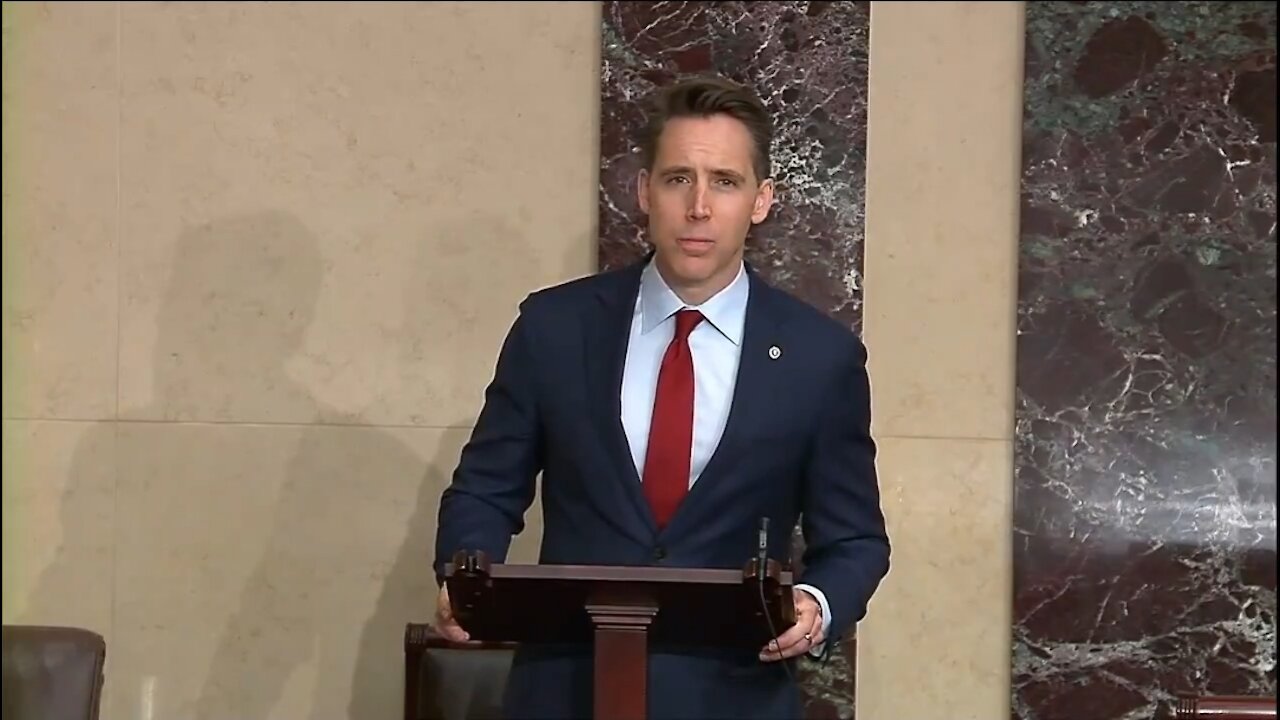 Sen Hawley: We Can’t Allow Government to Advocate For CRT