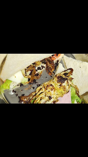 2 X Soft shell WILD CAUGHT blue crabs for BREAKFAST!!! WORTH IT!😅