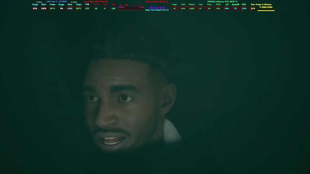 The Dark Pictures Anthology The Devil in Me 13700KF RTX 3070Ti Ray Tracing