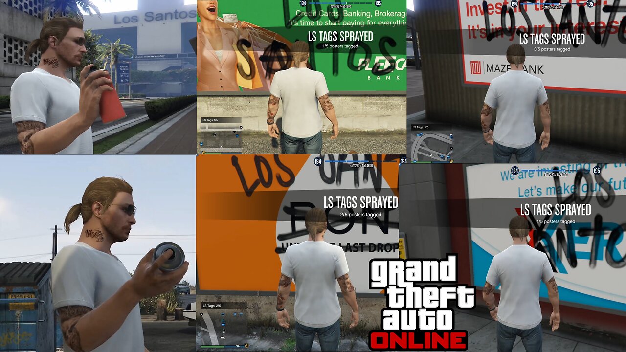 GTA Online All Daily LS Tags Day 18