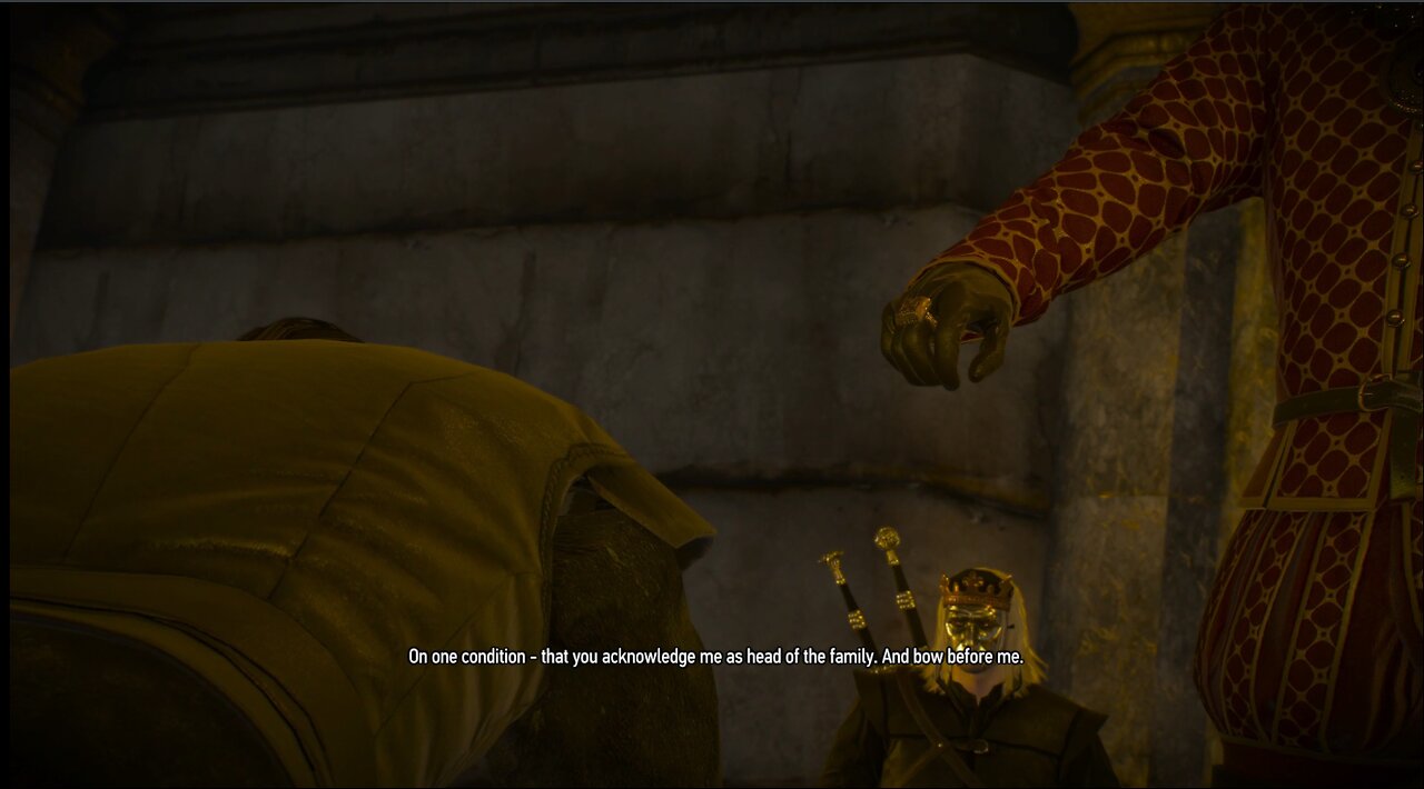 The Witcher 3 open sesame heist p3 other choices