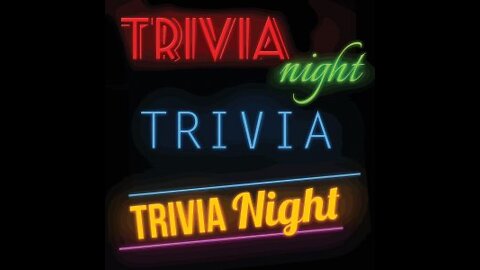 NEWS & TRIVIA NIGHT !!!