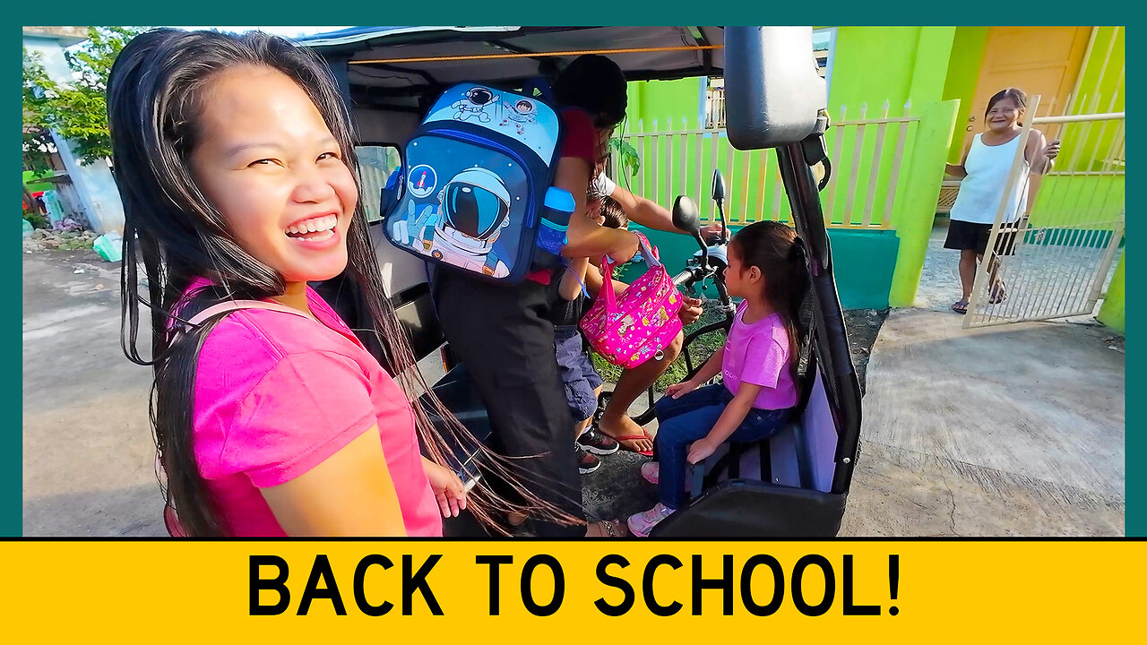 Old Single Dad Talks About The Kids' First Day Back To School
