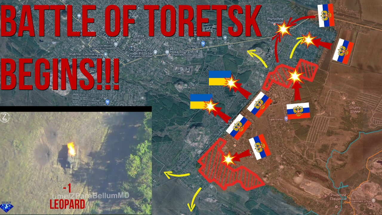 The Finale | Russians Successfully Broke Through Ukrainian Defenses And Are Now Storming Toretsk!