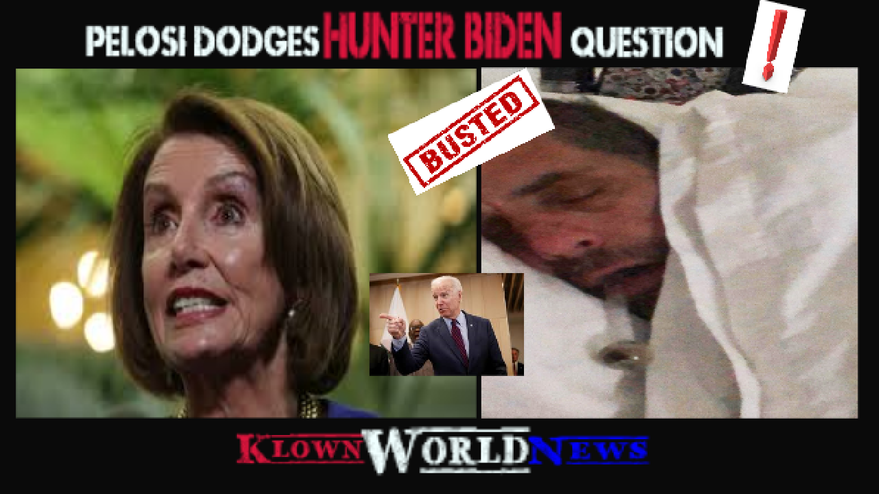 Pelosi dodges the Hunter Biden question