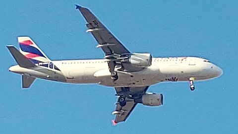 Airbus A320 PR-MHU coming from Brasília to Fortaleza