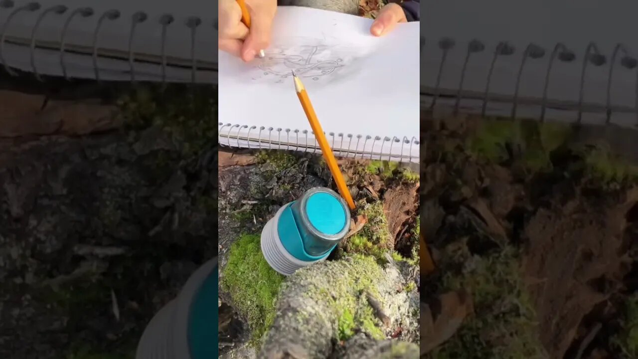 My favourite way to Calm down (Make art in Nature)