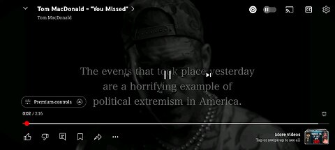 Tom MacDonald: You missed