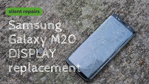 Samsung Galaxy M20 | Screen, lcd repair | Display replacement | Repair video