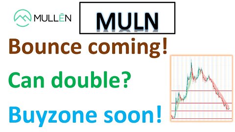 #MULN 🔥 Bounce coming! Also buyzone approaching. When should you buy? Short interest still high!