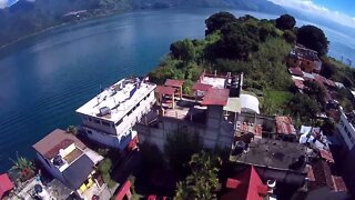 Drone Video, Then Crash Lake Atitlan Guatemala